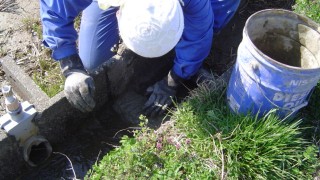 田んぼの手入れ開始