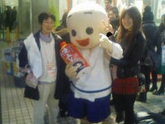 マルコメちゃんとポーズ