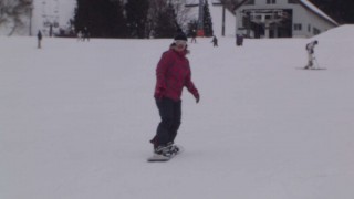 娘と一緒にスキーに行きました