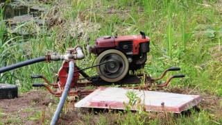 棚田の水不足が深刻に