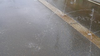 消雪パイプの仕事始め