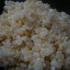 玄米の「びっくり炊き」