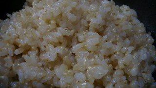 玄米の「びっくり炊き」