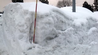 大雪前日