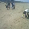 浜掃除！