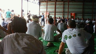 八色西瓜（大玉）の目合わせ会