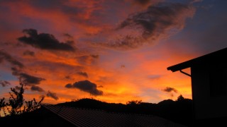 台風が来る日の早朝