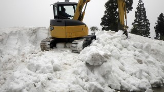 除雪前・４月１６日